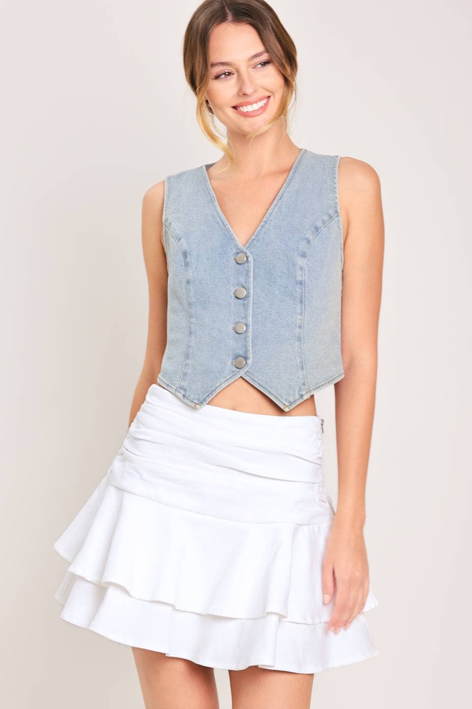 White Night Skort