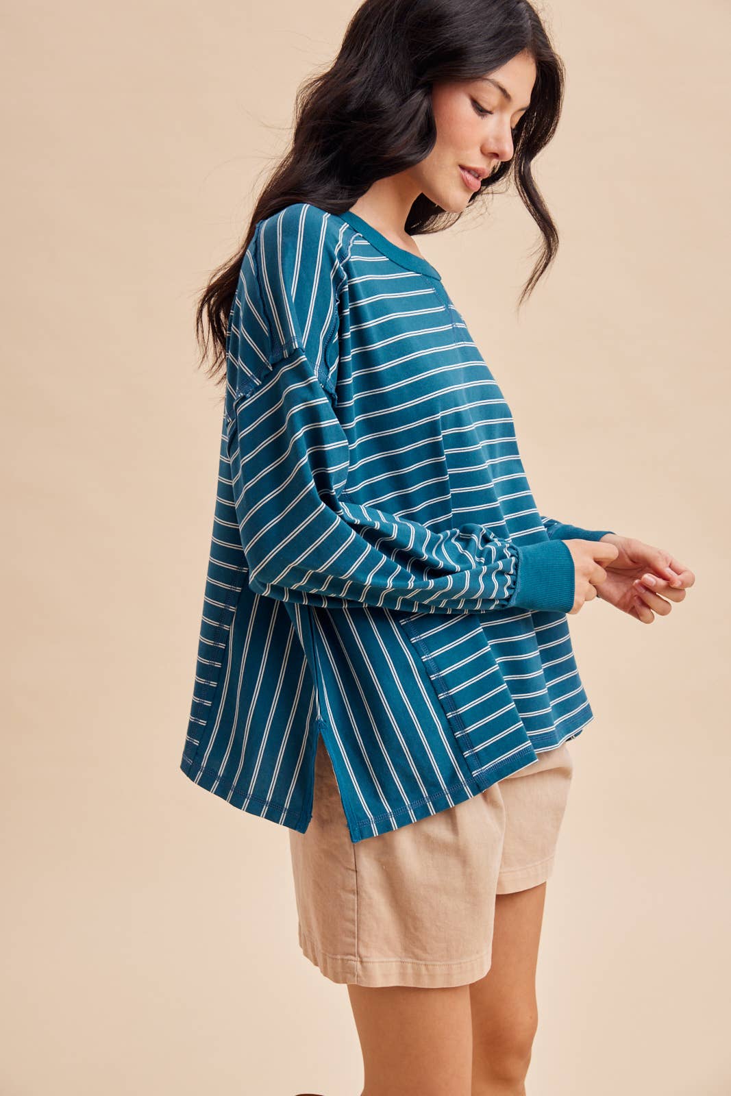 Falling for You Striped top