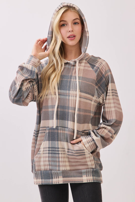 Pretty in Plaid Pullover