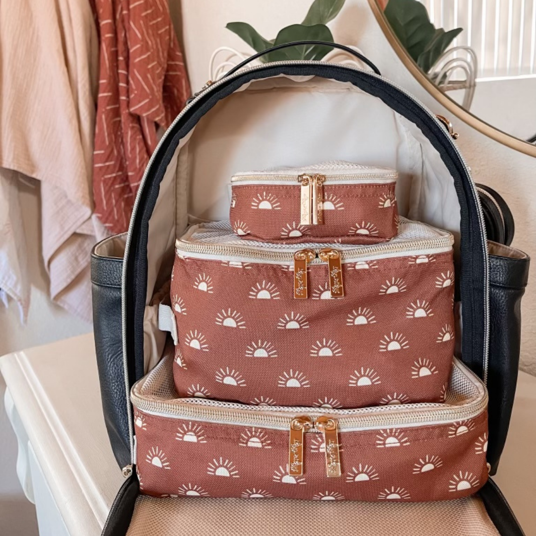 Terracotta Sun Packing Cubes