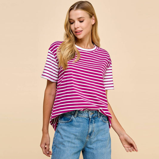 Around the Block Spring Top