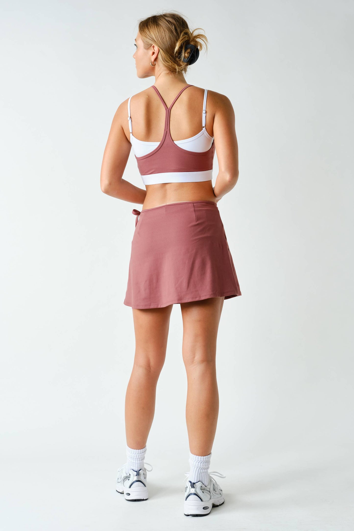 Venice Contrast Double Strap Sports Bra