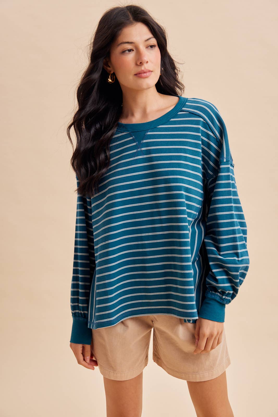 Falling for You Striped top