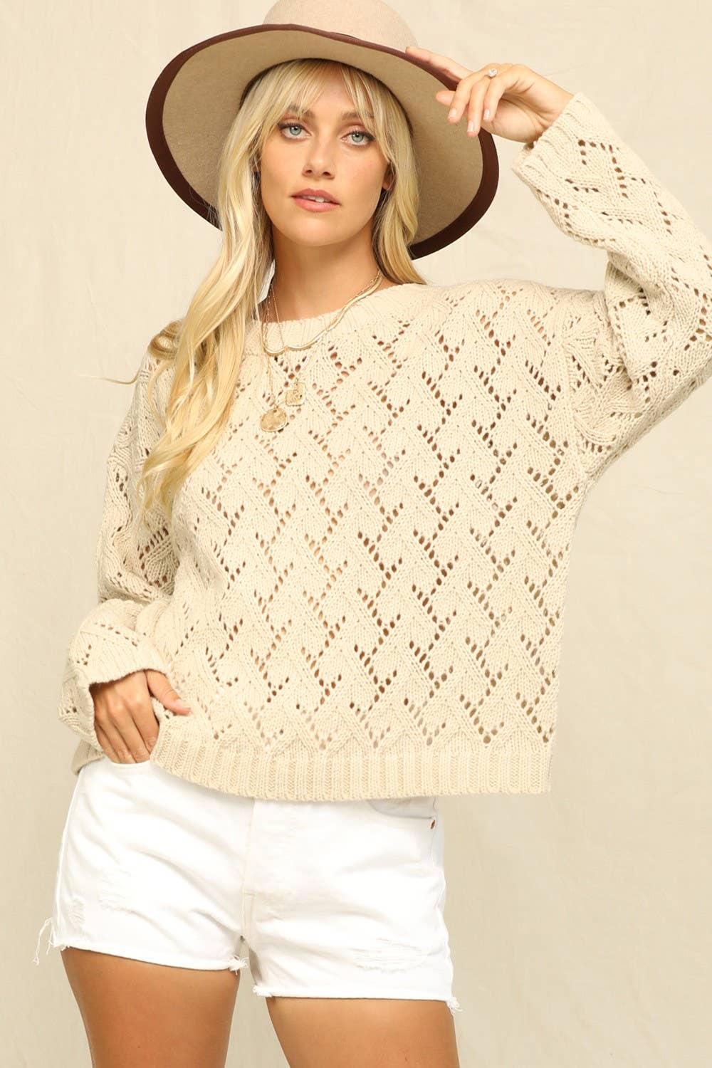 Diamond Daisy Sweater