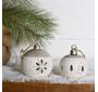 Asst Gray Top LED Ornaments