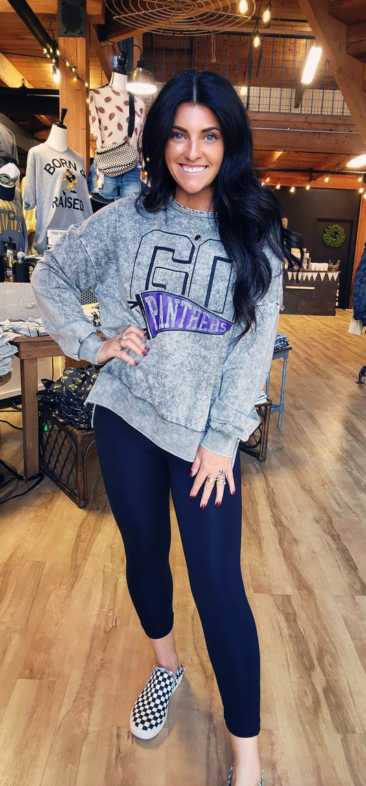 GO Panthers Logo Pullover