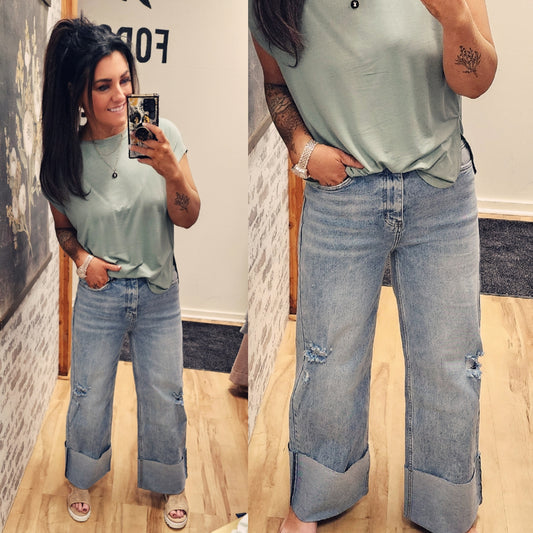 Sweet Dreams Wide Jeans