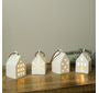 Asst LED House Ornaments