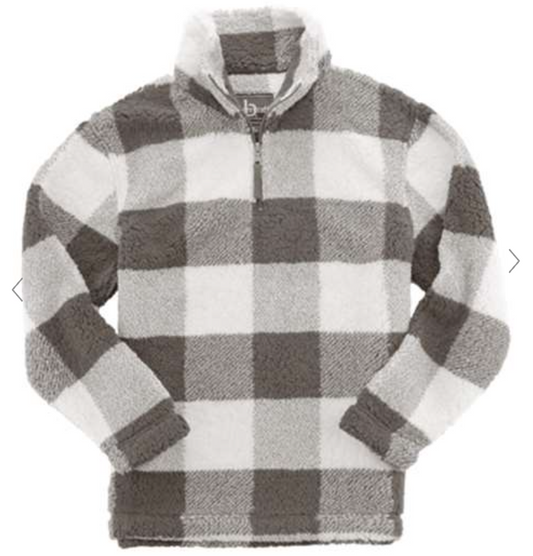 Cuddle Weather Plaid Pullover