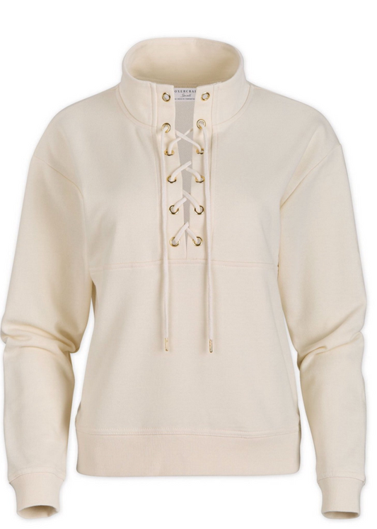 Love and Lace Up Pullover