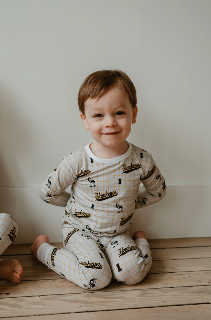 Two Piece Jammies Set - Vintage Iowa