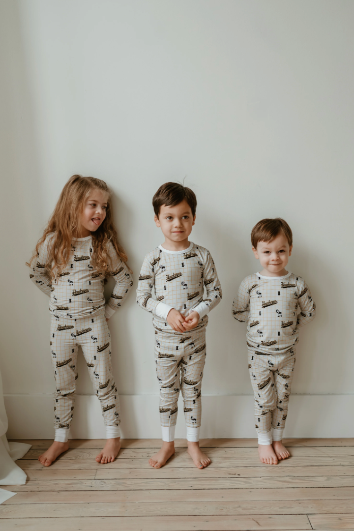 Two Piece Jammies Set - Vintage Iowa