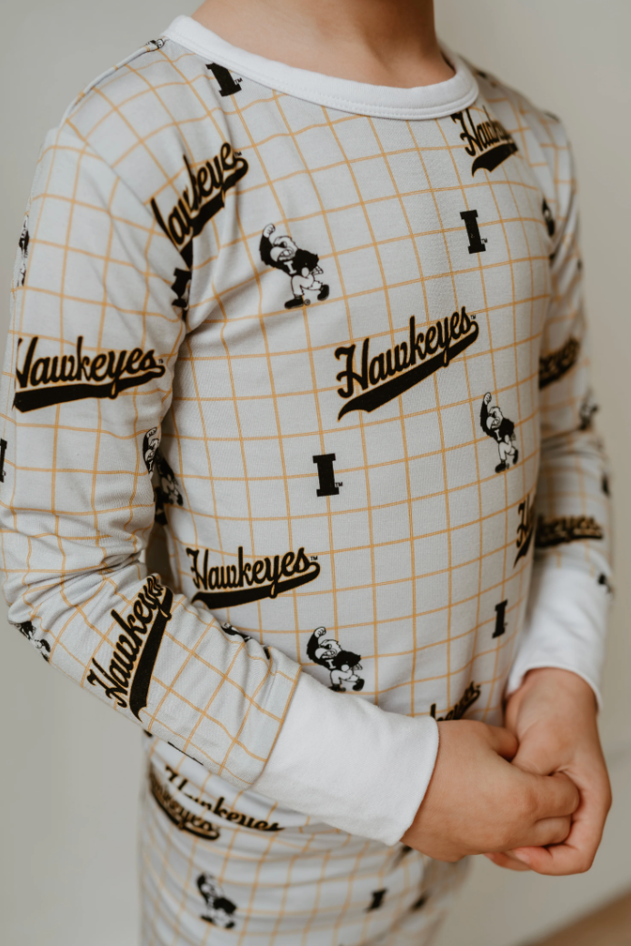 Two Piece Jammies Set - Vintage Iowa