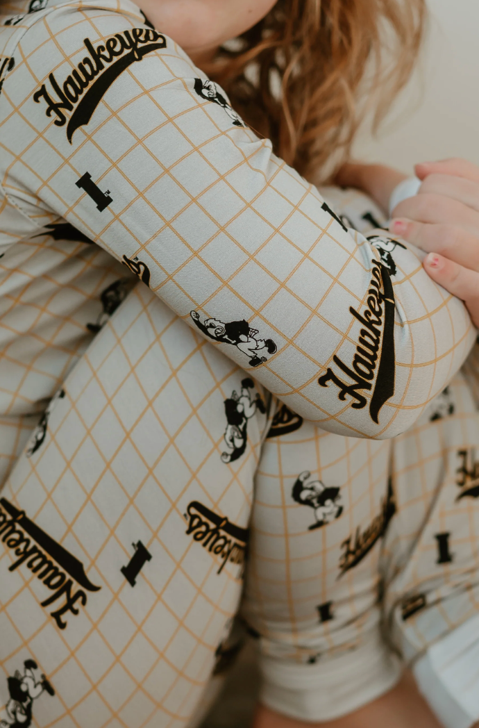Two Piece Jammies Set - Vintage Iowa