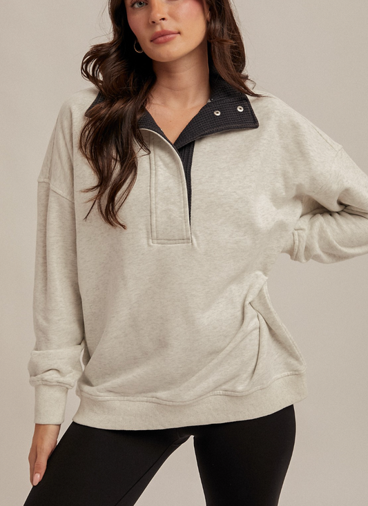 Soft As Snow Pullover