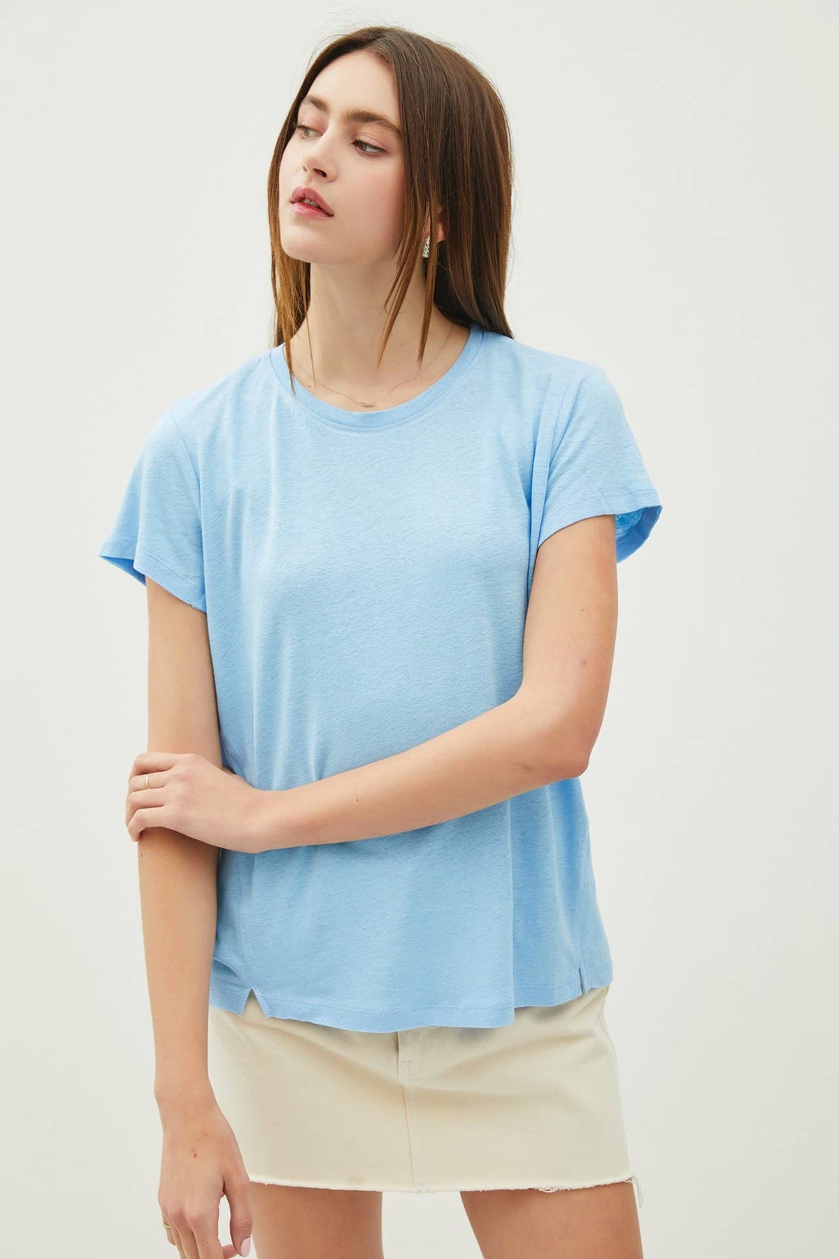 Basic Babe Linen Top