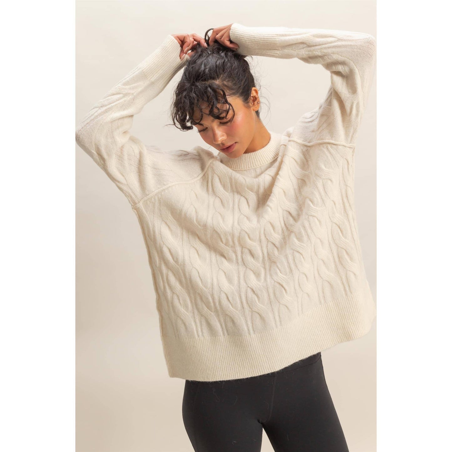 Cabin Fever Cable Knit Sweater