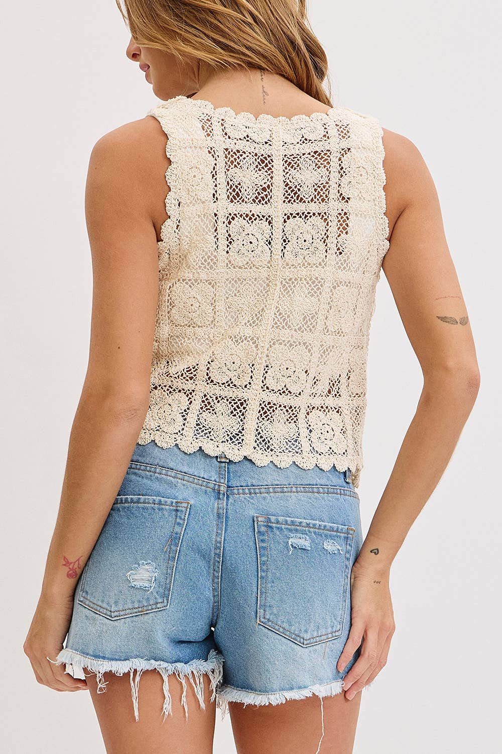 Boho Dreams Button Up Vest