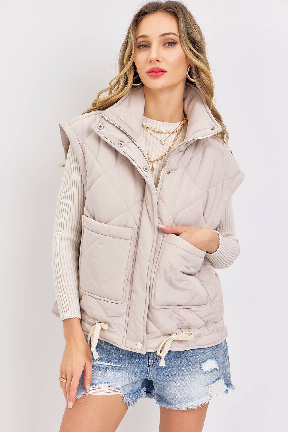 Cuddle Weather Side Tie Vest