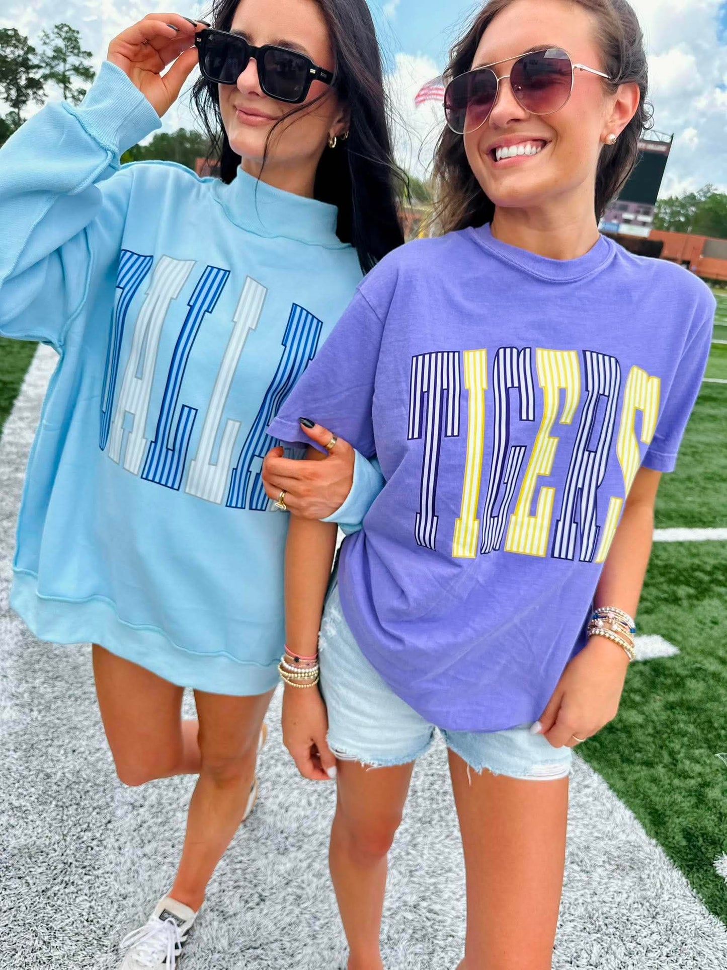 Panthers Stripe Team Spirit Tee