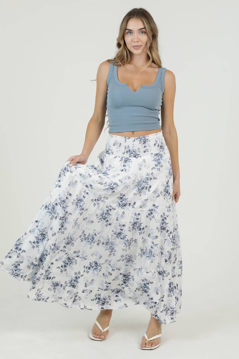 Floral to the Max Skirt