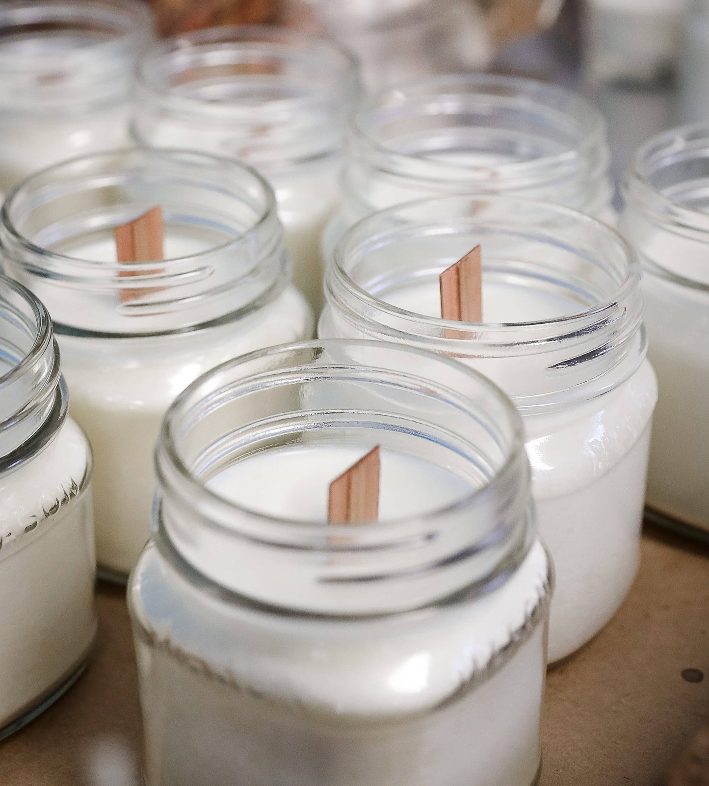 Farmhouse Candles - Copper - 100% Soy Wax Wood Wick -Rustic