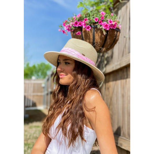 Tie Dye Band Sun Hat