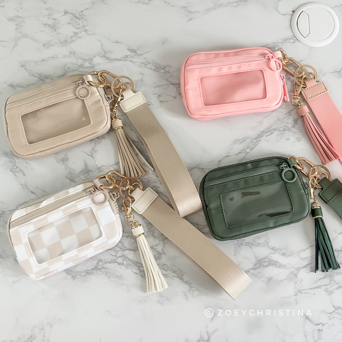 Tassel Zipper Wristlet Wallet