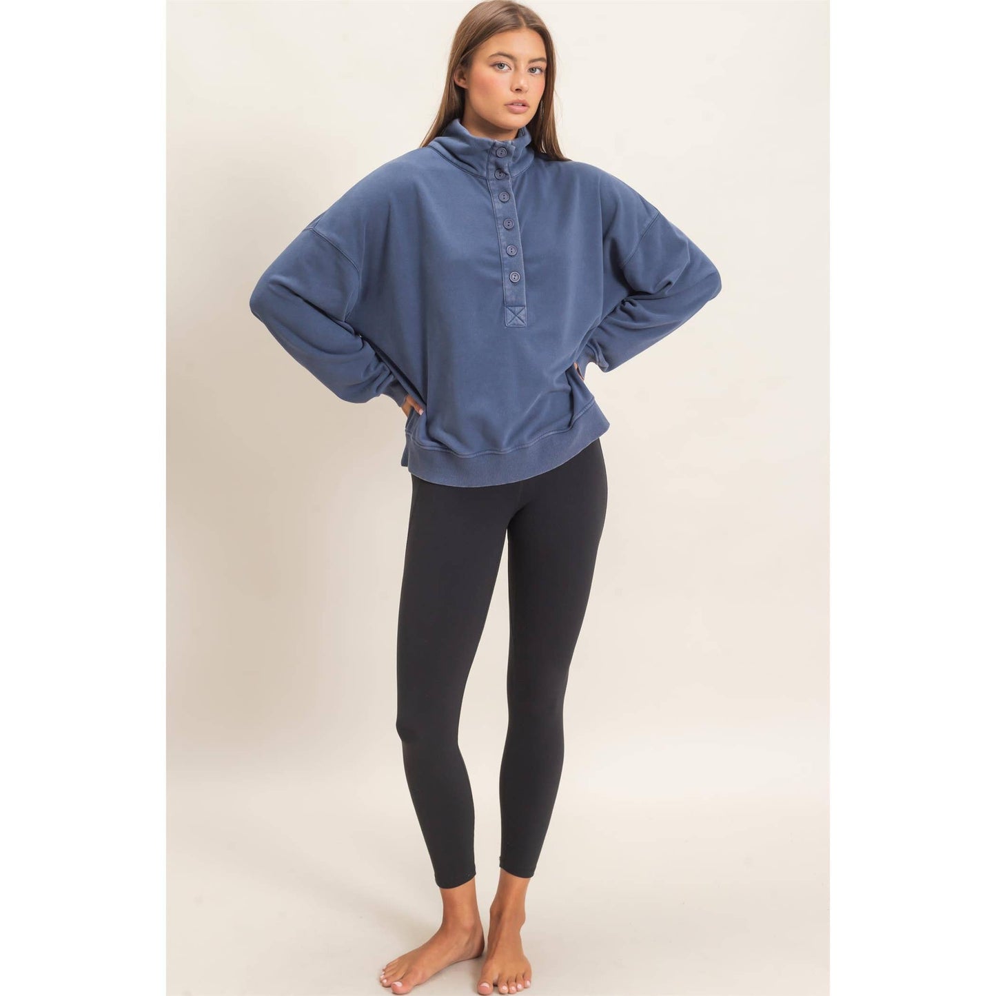 Cozy Vibes Mineral Wash Sweatshirt