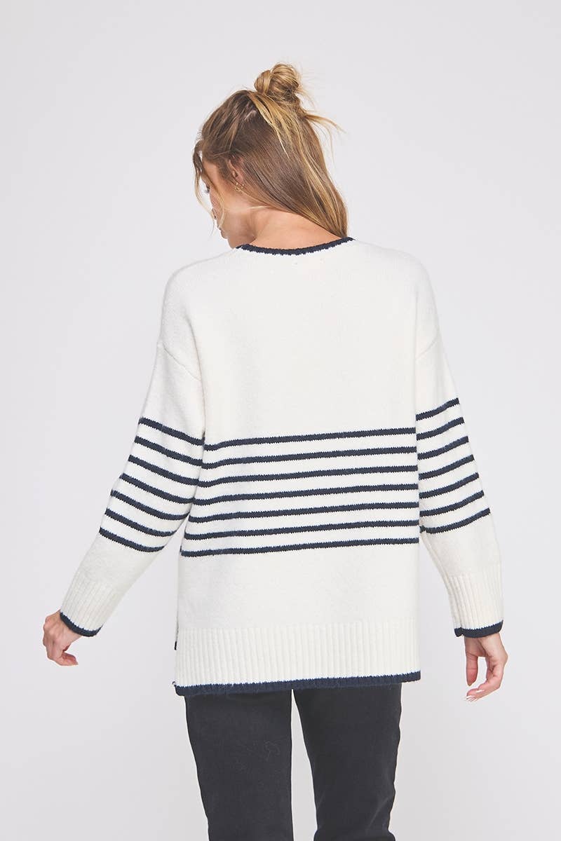 Cozy Captain Stripe Sweater