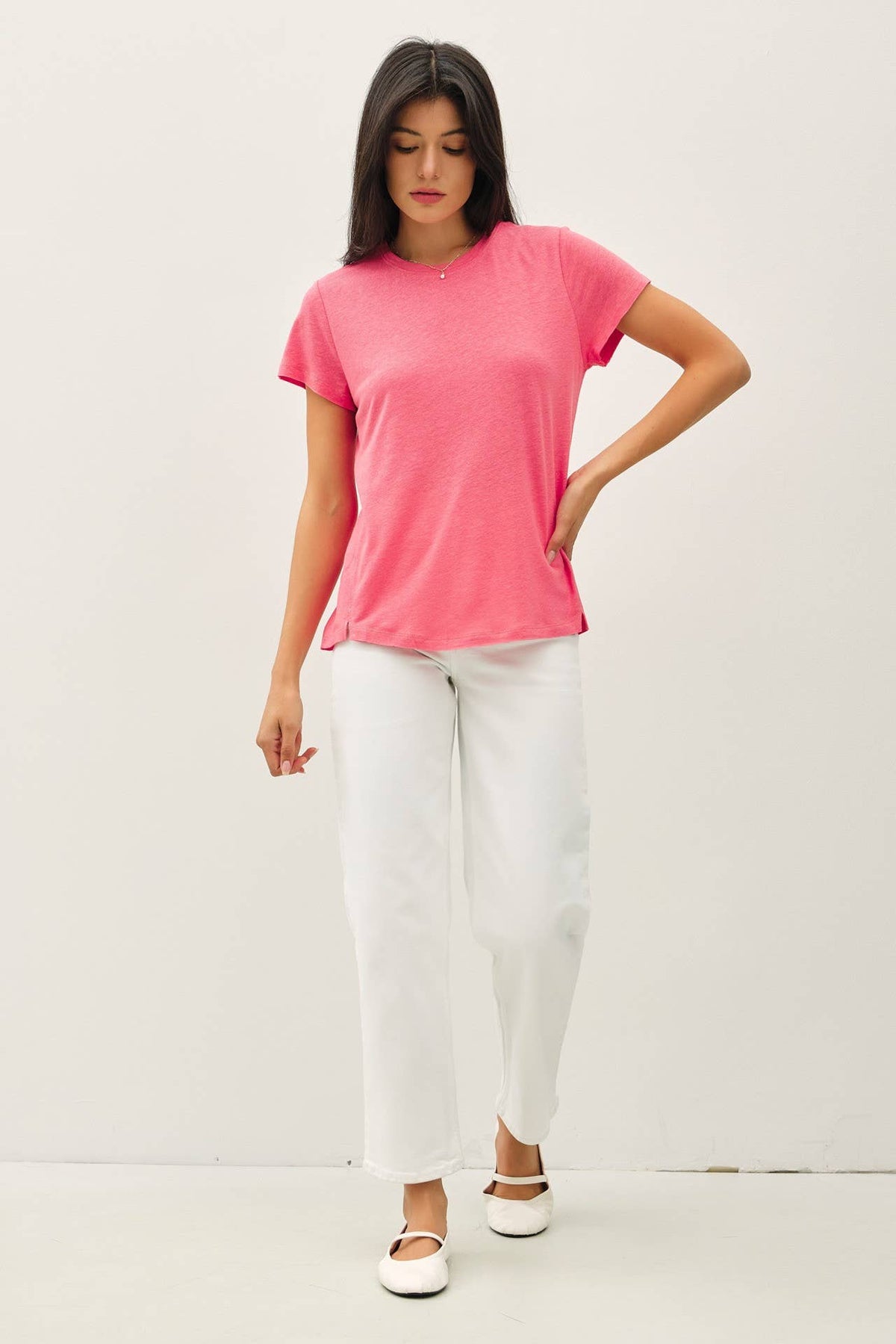 Basic Babe Linen Top