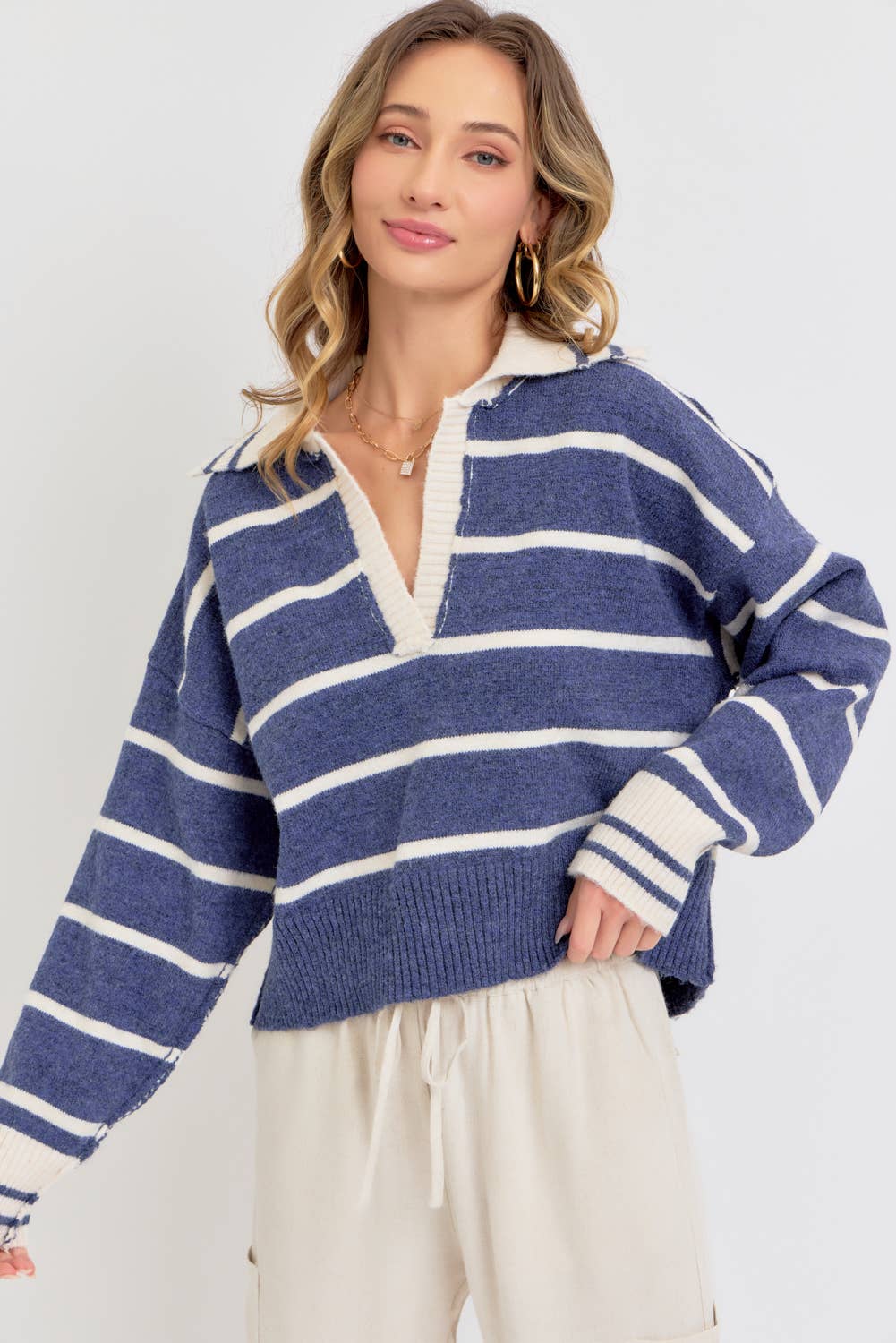 Savannah Collared Sweater