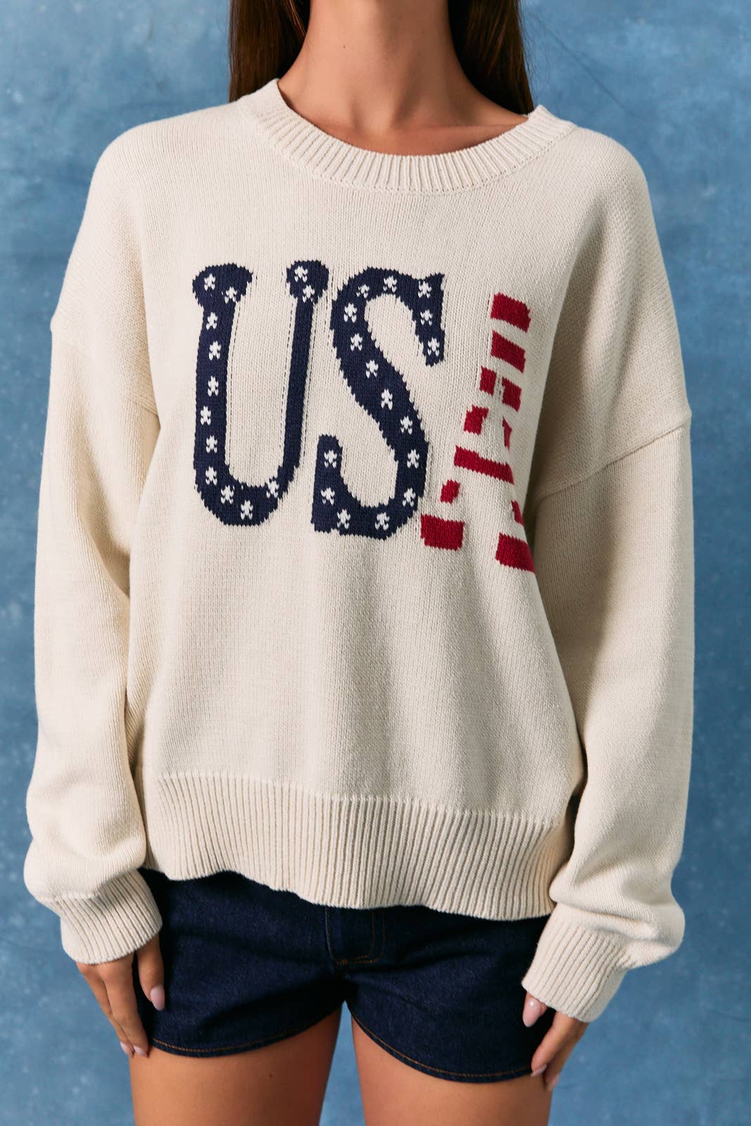 Red White and YOU Sweater