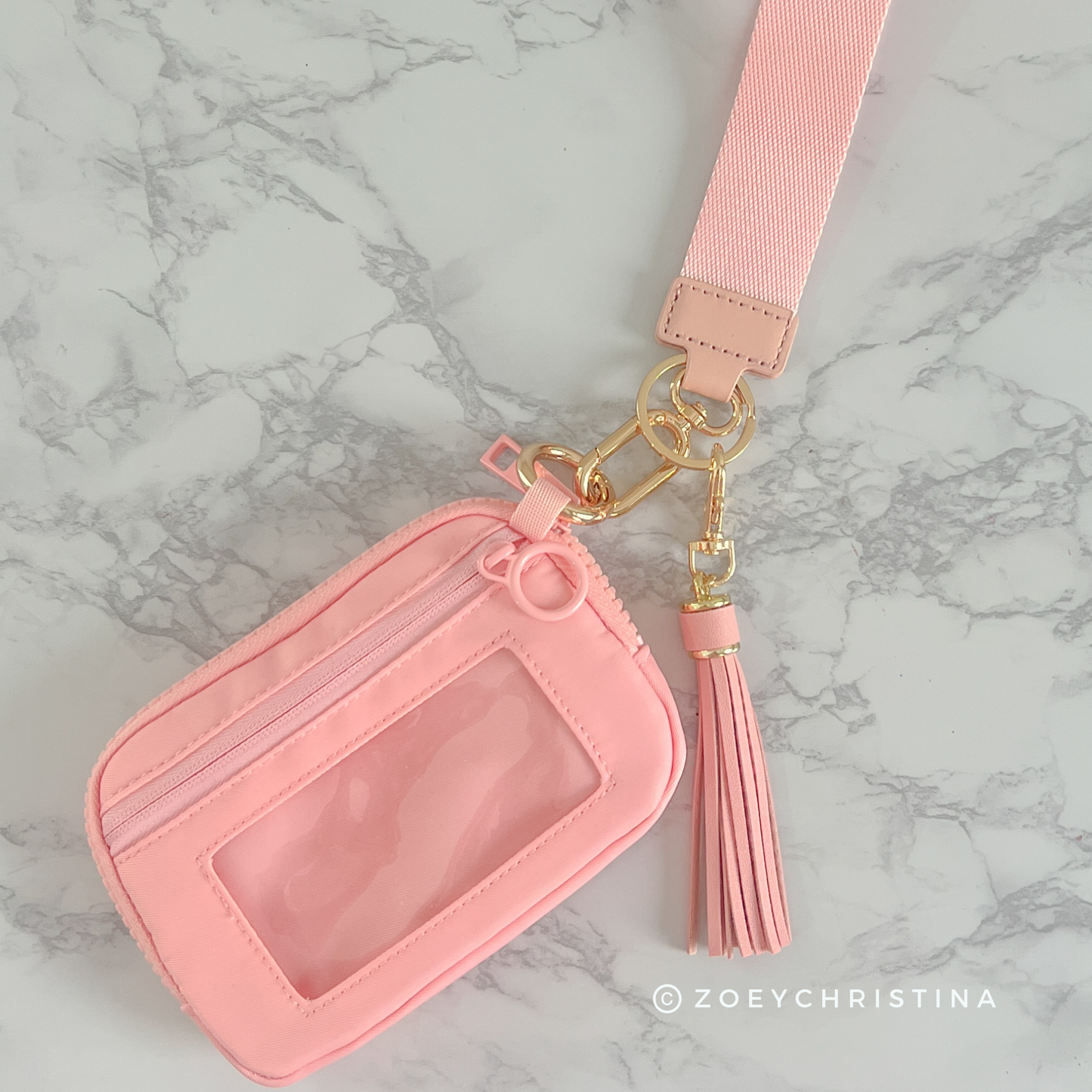 Tassel Zipper Wristlet Wallet