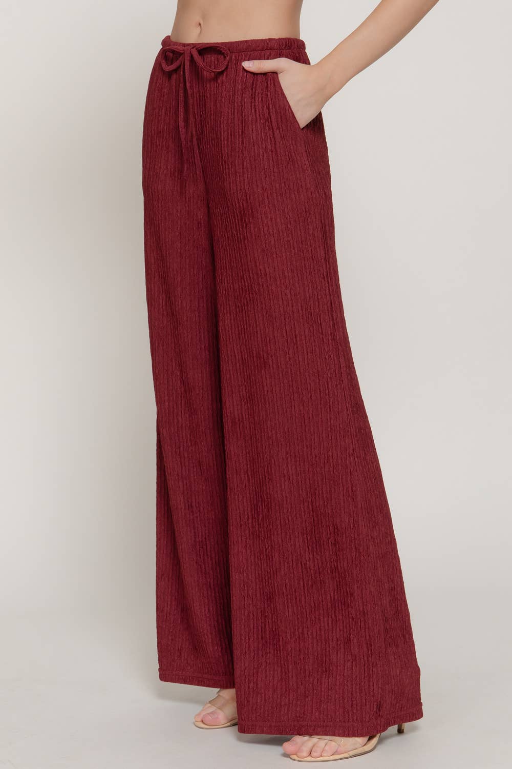 Crinkle Pallazo Pant