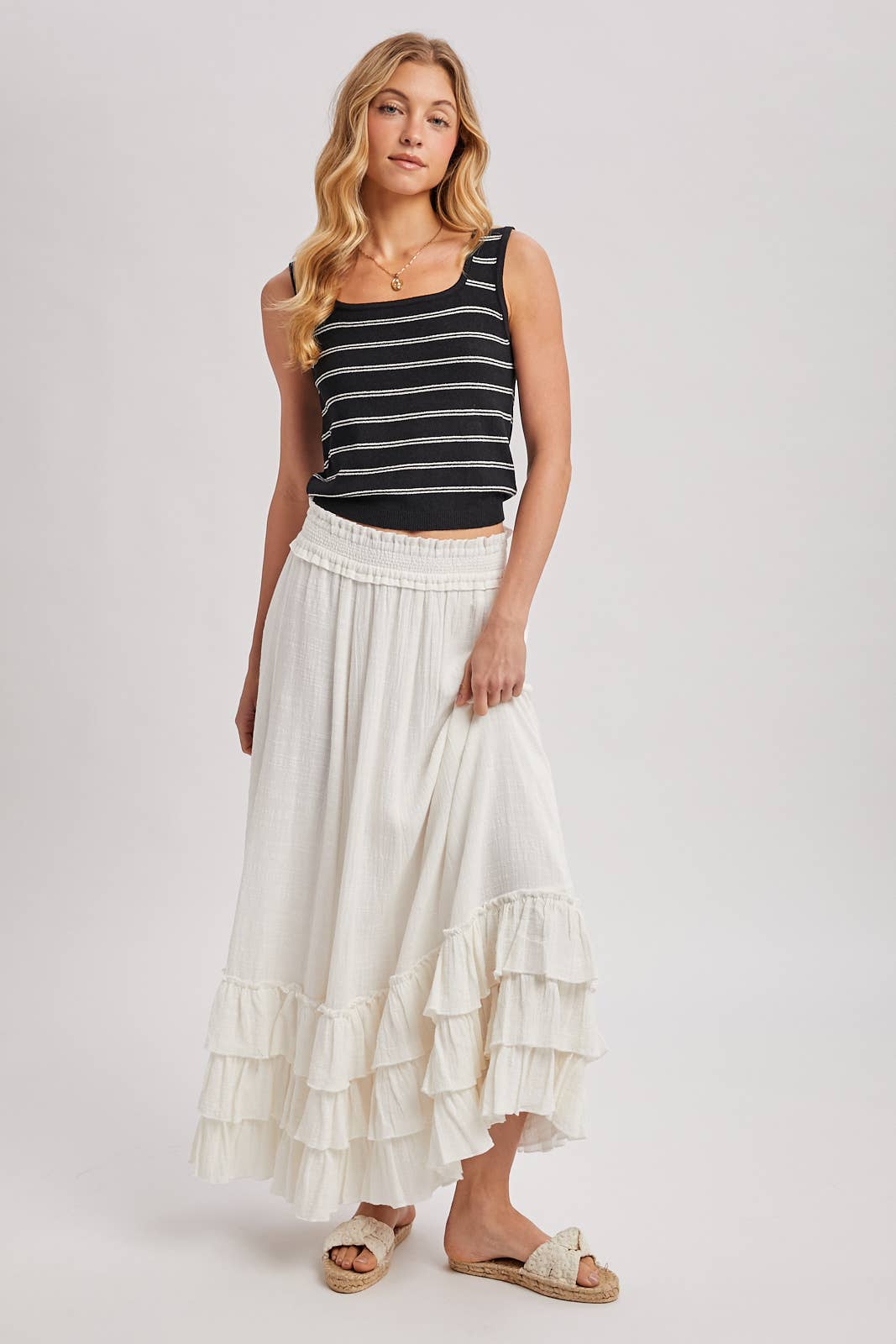 Ahoy Stripe Tank