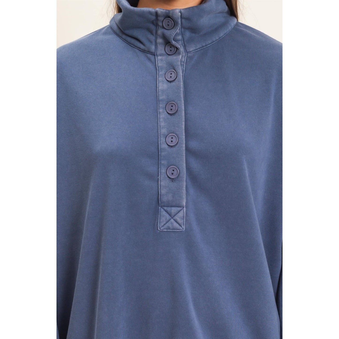 Cozy Vibes Mineral Wash Sweatshirt