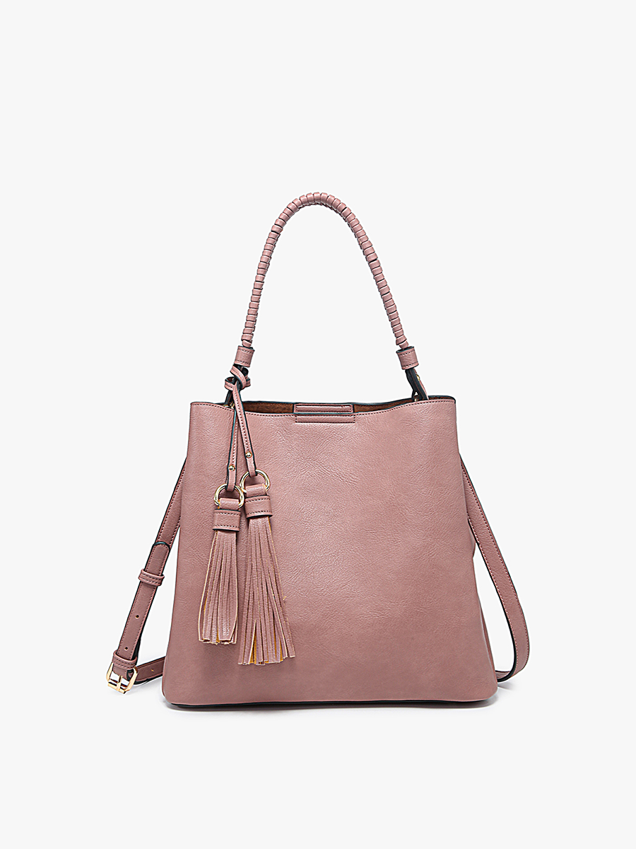 Olivia Animal Print Hobo Bag
