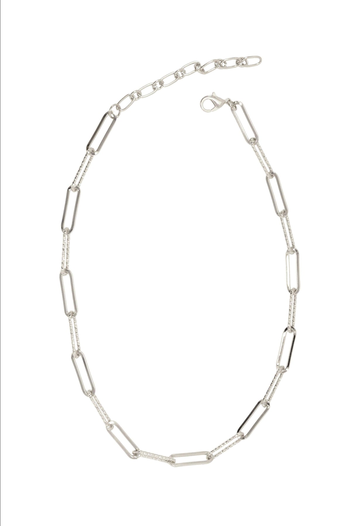 16.5+ Paperclip Chain Necklace