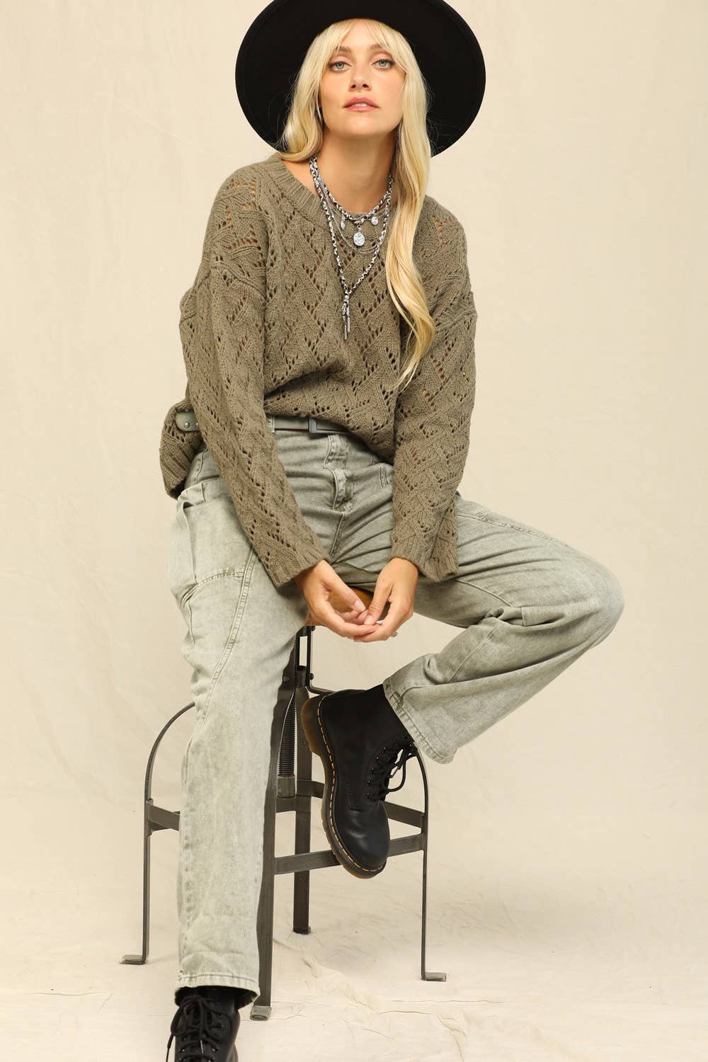Diamond Daisy Sweater
