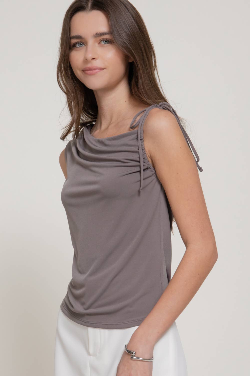 Basic Babe One Shoulder Top