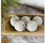 Asst. Antique White Ornaments