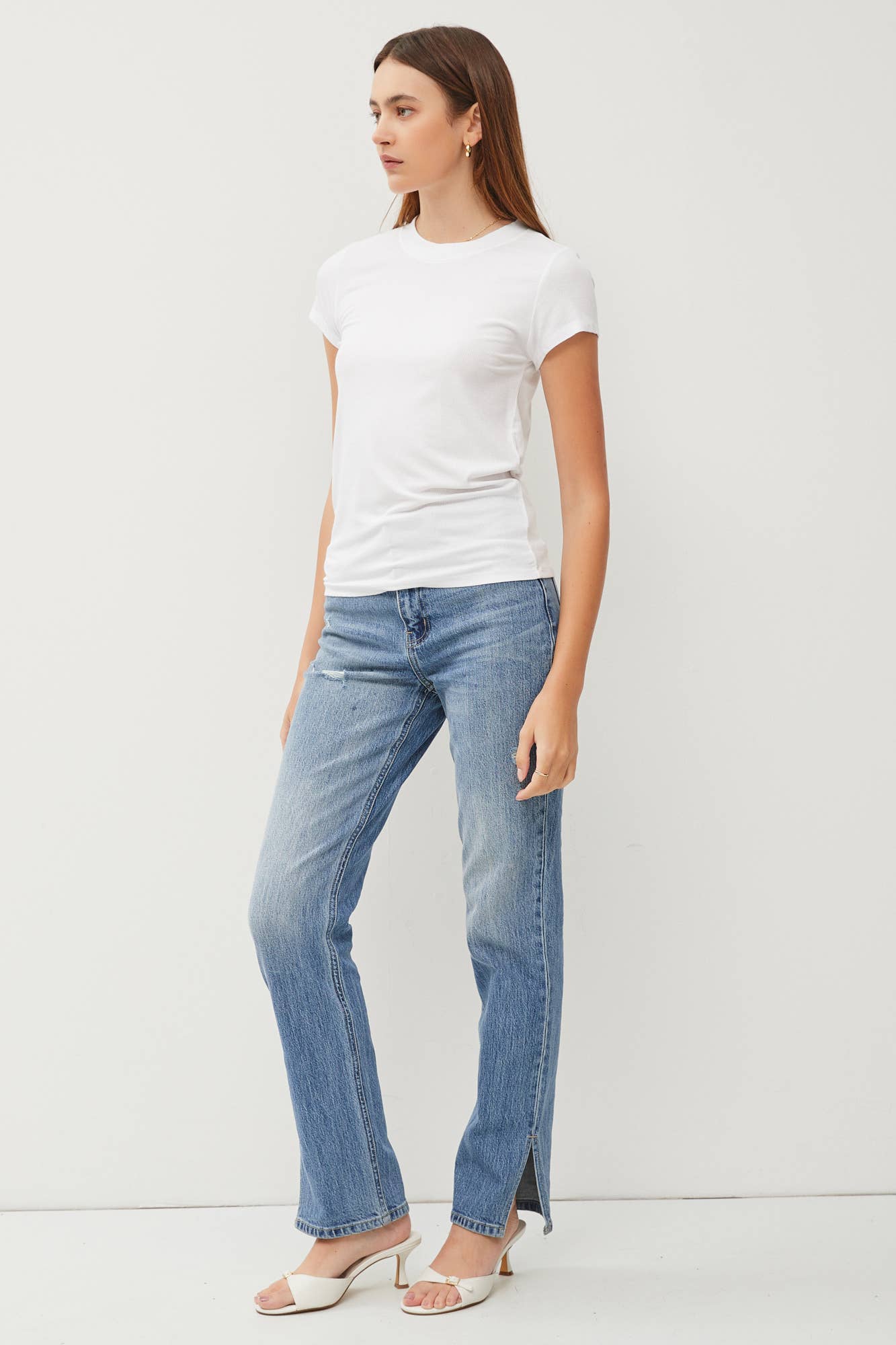 Basic Babe Ribbed Tee