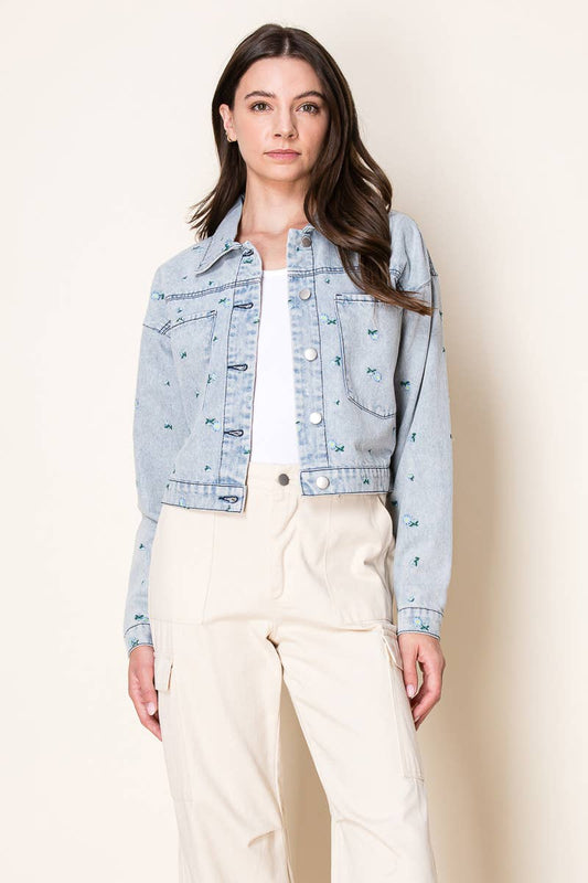 Pastel Dreams Denim Jacket