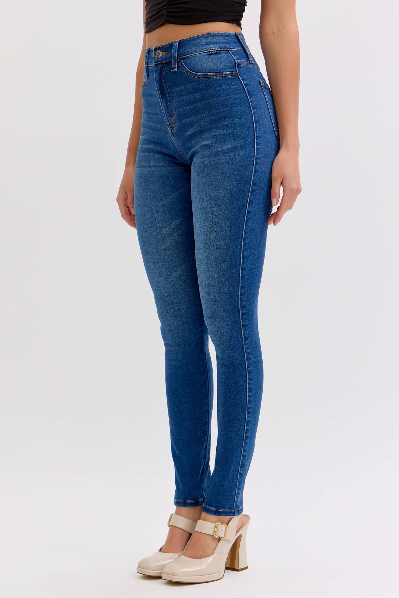 Meet me at the Patch Stretch Skinny Jeans
