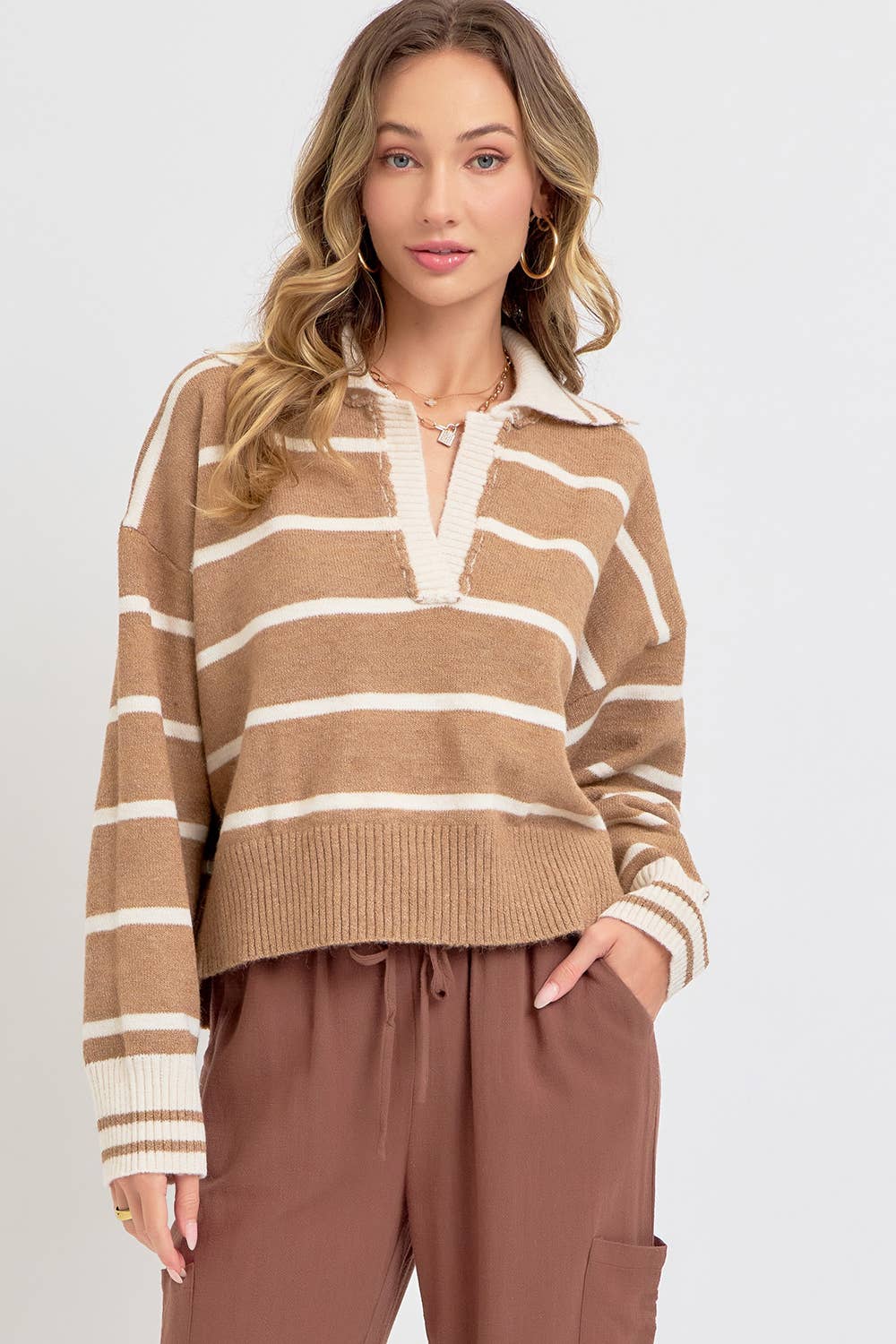 Savannah Collared Sweater