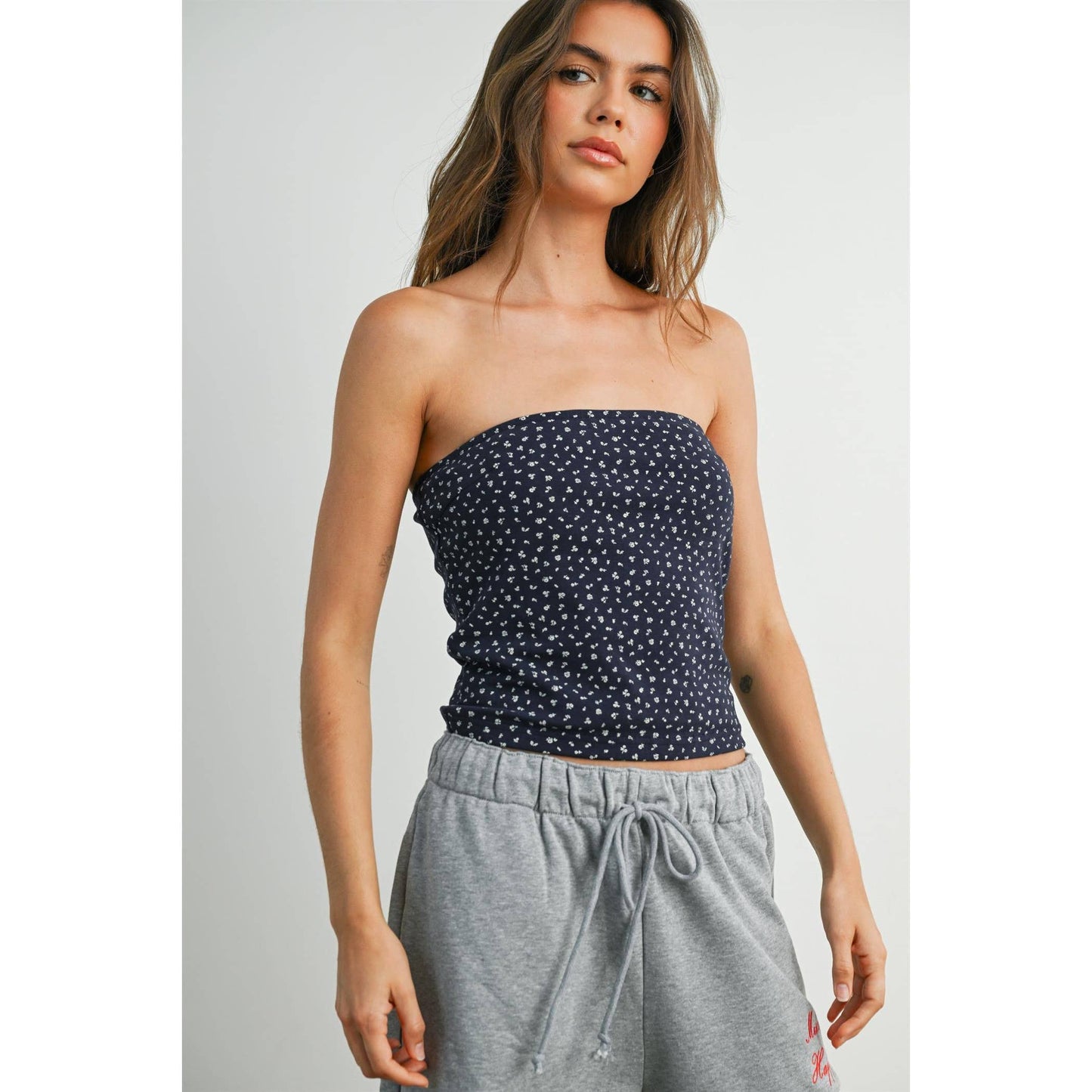 Fiona Floral Tube Top