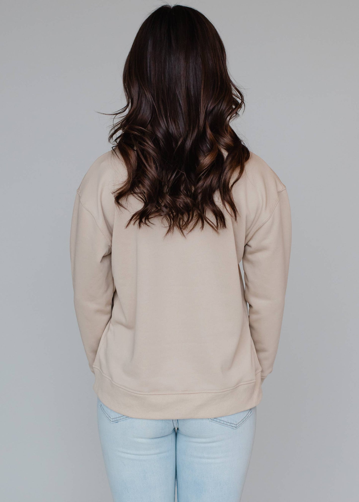 Tan Whiskey Weather Sweatshirt