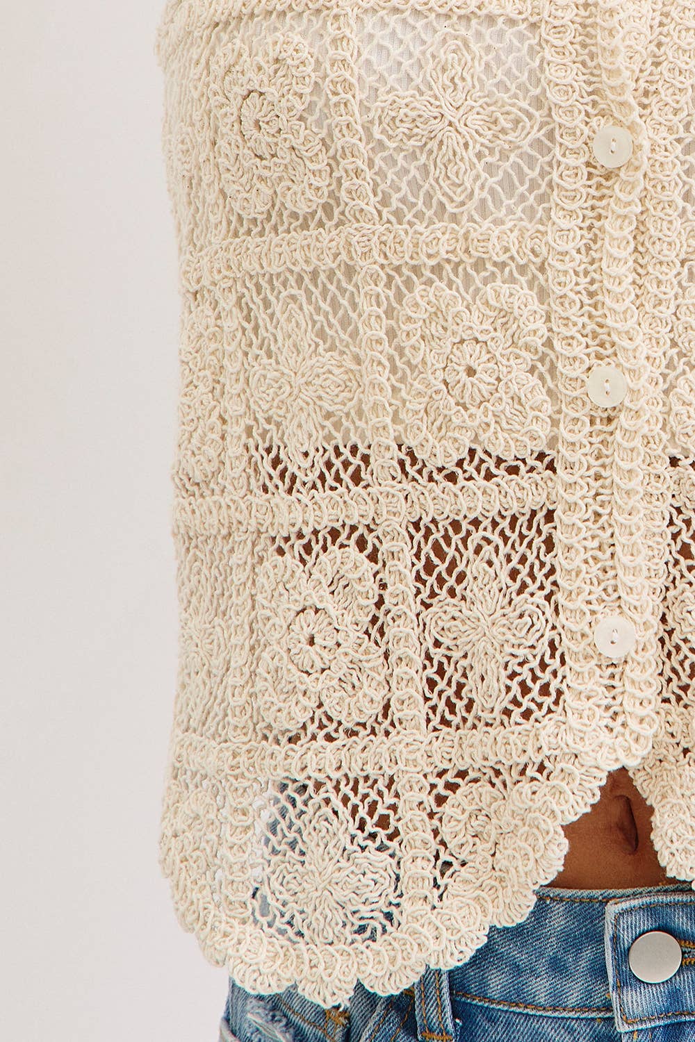 Boho Dreams Button Up Vest