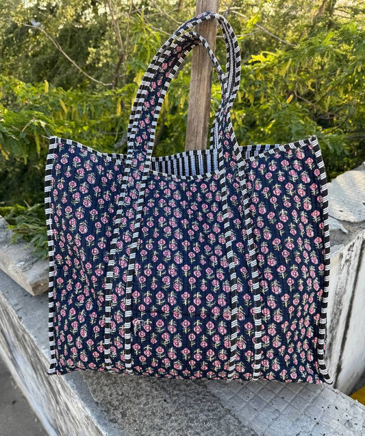 Small Floral Printed Bag Girls Party Wear Bag Daily Wear Bag